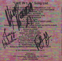 Mendoza, Heredia Neto: Live In L.A. Signed