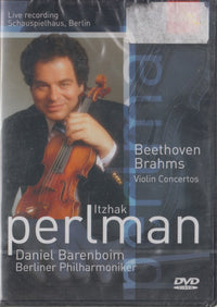 Itzhak Perlman: Beethoven / Brahms: Violin Concertos Live