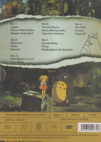 Studio Ghibli Movie Collection 6-Disc Set w/ Slipcover
