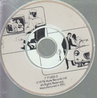 The Normal: T.V.O.D. / Warm Leatherette 2-Track Maxi-Single w/ No Artwork