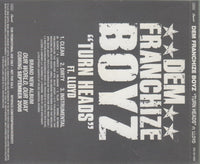 Dem Franchize Boyz: Turn Heads 3-Track Promo w/ Back Artwork