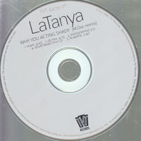 LaTanya: Why You Acting Shady: M.Doc Remix 5-Track Promo w/ Back Artwork