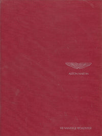 Aston Martin V8 Vantage Roadster Brochure
