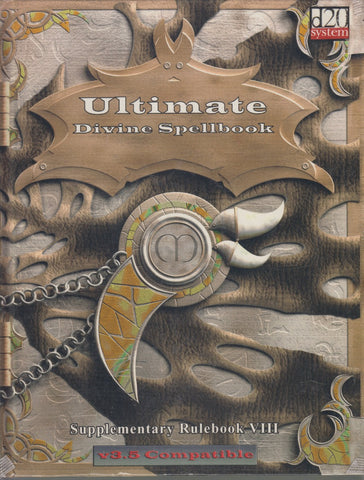 Ultimate Divine Spellbook: Supplementary Rulebook VIII