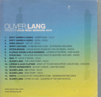 Oliver Lang: Dojo Ibiza Sessions 2010 15-Track Promo