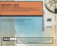 Geddy Lee: Grace To Grace 1-Track Promo w/ Back Artwork