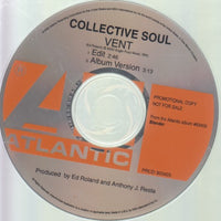 Collective Soul: Vent 2-Track Promo w/ Back Artwork
