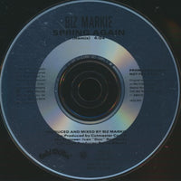 Biz Markie: Spring Again (Remix) 1-Track Promo w/ Back Artwork