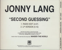 Jonny Lang: Second Guessing 2-Track Promo w/ Back Artwork