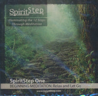 SpiritStep One: Beginning Meditation: Relax And Let Go w/ Cracked Case