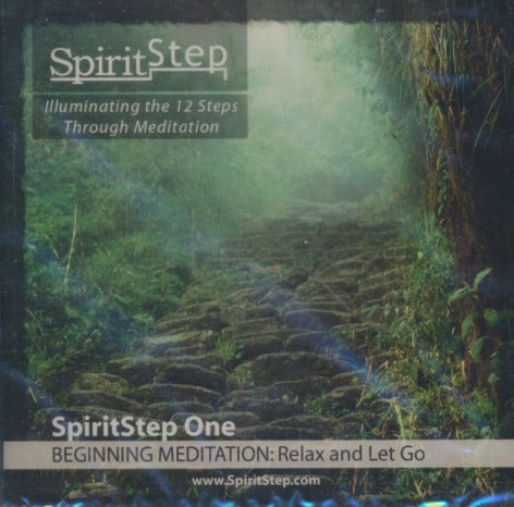 SpiritStep One: Beginning Meditation: Relax And Let Go w/ Cracked Case