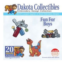 Dakota Collectibles Embroidery Design Collection: Fun For Boys