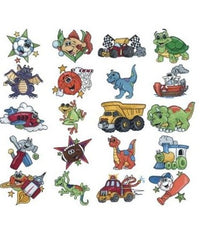 Dakota Collectibles Embroidery Design Collection: Fun For Boys