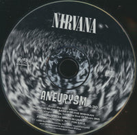Nirvana: Aneurysm 1-Track Promo w/ Back Artwork
