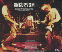 Nirvana: Aneurysm 1-Track Promo w/ Back Artwork