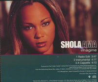 Shola Ama: Imagine 3-Track Promo w/ Back Artwork