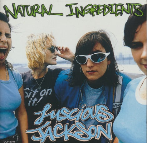 Luscious Jackson: Natural Ingredients Japan w/ Lyric Sheet & OBI Strip