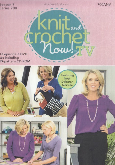 Knit And Crochet Now! TV: Season 7 Series 700 4-Disc Set