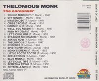 Thelonious Monk: The Composer: 'Round Midnight