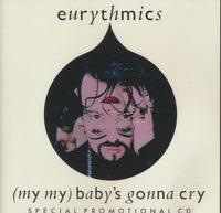 Eurythmics: (My My) Baby's Gonna Cry 3-Track Promo w/ Water Damaged Artwork