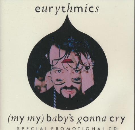 Eurythmics: (My My) Baby's Gonna Cry 3-Track Promo w/ Water Damaged Artwork