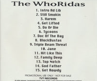 The Whoridas: High Times Advance Promo w/ Back Artwork