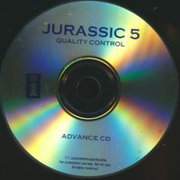 Jurassic 5: Quality Control Advance Promo w/ Back Artwork