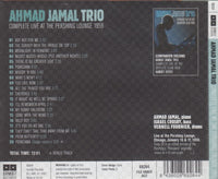 Ahmad Jamal Trio: Complete Live At The Pershing Lounge 1958