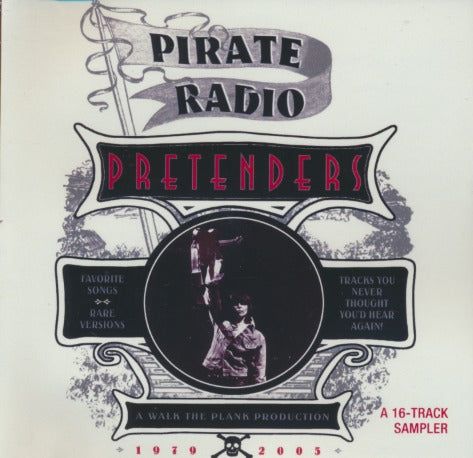 Pretenders: Pirate Radio 16-Track Sampler Promo