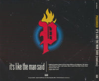 Pigeonhed: It's Like The Man Said (Remixes) 3-Track Promo w/ Back Artwork