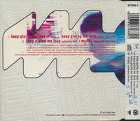 Bomb The Bass: Keep Giving Me Love 4-Track Maxi-Single w/ Writing on Artwork