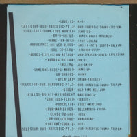 Selector Dub Narcotic 23-Track Promo w/ No Artwork