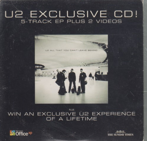 U2: All That You Can't Leave Behind 7-Track Exclusive Promo EP