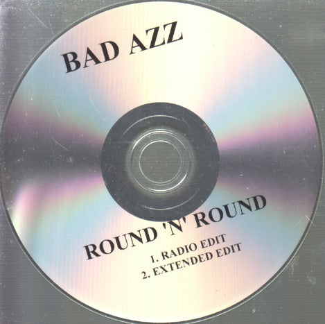Bad Azz: Round 'N' Round 3-Track Promo w/ No Artwork