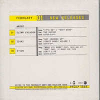 Elektra Entertainment Group: February 2001 New Releases 3-Track Limited Promo
