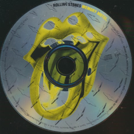 The Rolling Stones Featuring Dave Matthews: Memory Motel 3-Track Promo w/ No Artwork