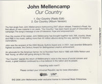 John Mellencamp: Our Country 2-Track Promo