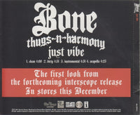 Bone Thugs N Harmony: Just Vibe 4-Track Promo w/ Back Artwork - NeverDieMedia