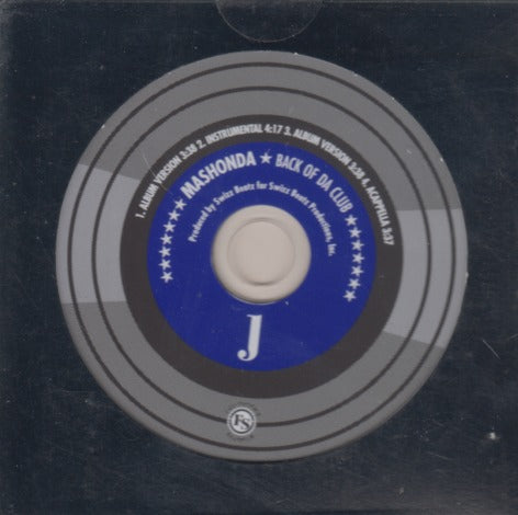 Mashonda: Back Of Da Club 4-Track Promo