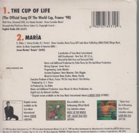 Ricky Martin: The Cup Of Life: The Official Song Of The World Cup, France '98 2-Track Maxi-Single