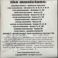 Shawn Jones: Live & Lo-Fi Signed