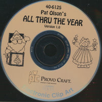 Pat Olson's All Thru The Year: Electronic Clip Art