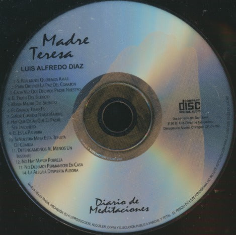 Luis Alfredo Diaz: Madre Teresa w/ No Artwork