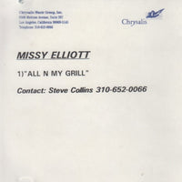 Missy Elliott: All N My Grill 1-Track Promo
