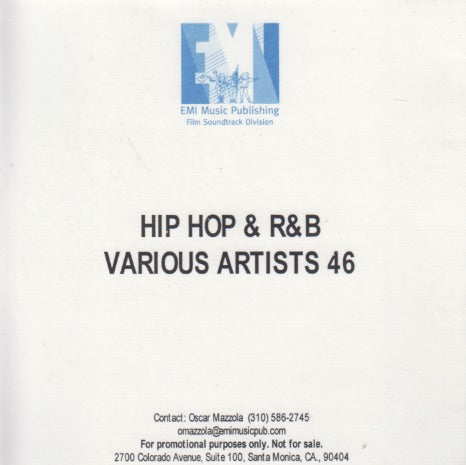 EMI Music Publishing: Hip Hop & R&B 46 2-Disc Set 32-Track Promo