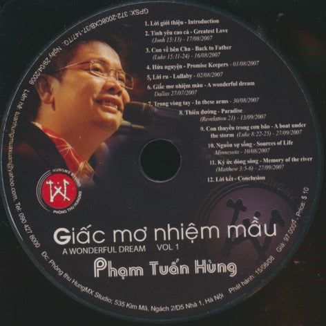 Pham Tuan Hung: Giac Mo Nhiem Mau: A Wonderful Dream Vol. 1 w/ No Artwork