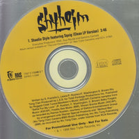 Shyheim: Shaolin Style 1-Track Promo w/ Back Artwork