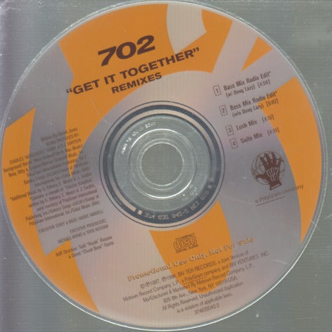 702: Get It Together: Remixes 4-Track Promo w/ No Artwork