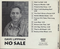 Dave Lippman: No Sale w/ Water Damaged Artwork