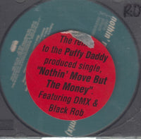 Mic Geronimo: Nothin' Move But The Money: Remix 3-Track Promo w/ Hype Sticker & Back Artwork